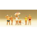 PREISER 10283 Familie Krause am Strand Massstab: H0