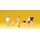 PREISER 10326 Laufende Passanten Massstab: H0