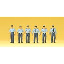 PREISER 10341 Polizisten in Sommeruniform, gehend...