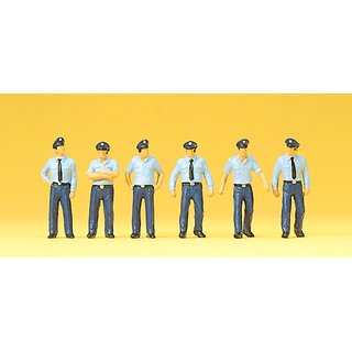 PREISER 10342 Feuerwehrmänner in Sommeruniform Massstab: H0