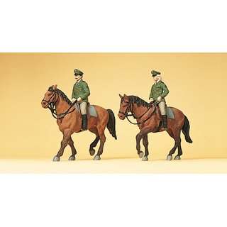 PREISER 10390 Berittene Polizei Massstab: H0