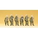 PREISER 10393 BGS. Einsatzanzug. Schutzhelm Massstab: H0