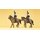 PREISER 10398 Carabinieri zu Pferd. Italien Massstab: H0