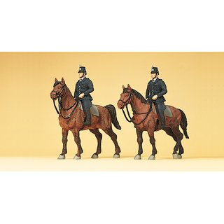 PREISER 10399 Berittene Polizei. Deutschland um 1960 Massstab: H0