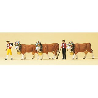 PREISER 10404 Almabtrieb Massstab: H0