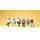 PREISER 10412 Sitzende Reisende Massstab: H0
