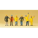 PREISER 10423 Arbeiter in Schutzkleidung Massstab: H0