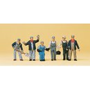 PREISER 10453 Personal US-Gueterzug Massstab: H0