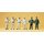 PREISER 10457 THW-Helfer um 1950 Massstab: H0