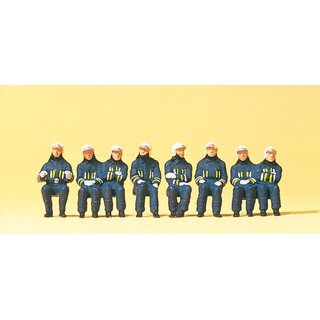 PREISER 10483 Feuerwehrmaenner in moderner Massstab: H0
