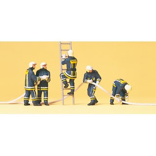 PREISER 10485 Feuerwehrmaenner in moderner Massstab: H0