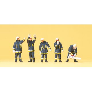 PREISER 10486 Feuerwehrmaenner in moderner Massstab: H0