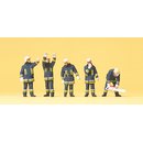 PREISER 10486 Feuerwehrmaenner in moderner Massstab: H0