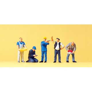 PREISER 10498 Handwerker Massstab: H0