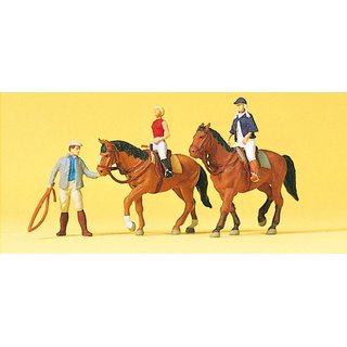 PREISER 10502 Auf dem Reiterhof Massstab: H0
