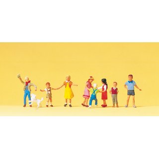 PREISER 10530 Spielende Kinder Massstab: H0