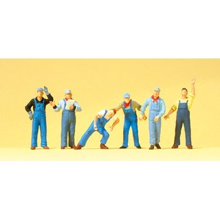 PREISER 10547 US-Bahnpersonal Massstab: H0