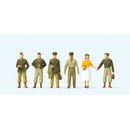 PREISER 10594 US-Soldaten. Fuenfziger Jahre Massstab: H0