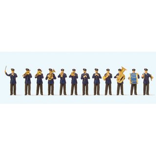 PREISER 10600 Musikkapelle DB. 12 Miniaturfiguren Massstab: H0