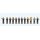 PREISER 10600 Musikkapelle DB. 12 Miniaturfiguren Massstab: H0