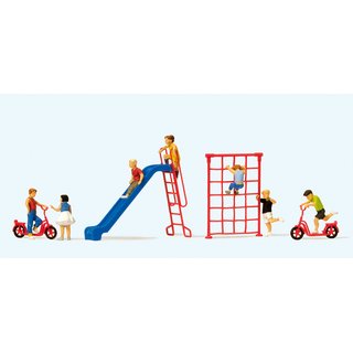 PREISER 10616 Spielende Kinder. Zubehoer Massstab: H0