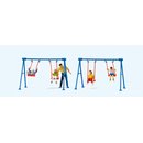 PREISER 10630 Kinder auf der Schaukel Massstab: H0
