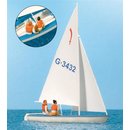 PREISER 10676 Segler (1). Segelboot Korsar Massstab: H0