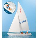 PREISER 10677 Segler (2). Segelboot Korsar Massstab: H0
