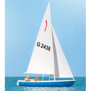 PREISER 10679 Segler (3). Segelboot Korsar Massstab: H0
