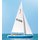 PREISER 10679 Segler (3). Segelboot Korsar Massstab: H0