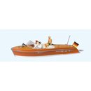 PREISER 10688 Motorboot Riva Ariston mit Be Massstab: H0
