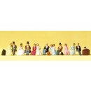 PREISER 12045 Sitzende Reisende um 1847 Massstab: H0