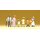 PREISER 12132 Familie. Um 1900 Massstab: H0