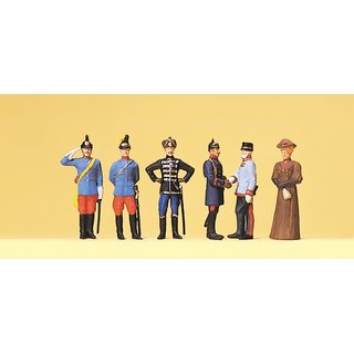 PREISER 12185 Kaiser Wilhelm II., Kaiser Franz Joseph, Massstab: H0