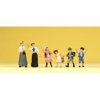 PREISER 12194 Frauen und Kinder. Um 1900 Massstab: H0