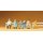 PREISER 14004 Sitzende Reisende, Baenke Massstab: H0
