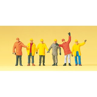PREISER 14034 Arbeiter in Schutzkleidung Massstab: H0