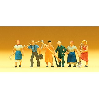 PREISER 14040 Landbevoelkerung Massstab: H0