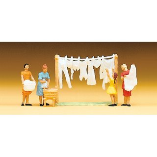 PREISER 14050 Waescherinnen Massstab: H0