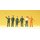 PREISER 14140 Bahnpersonal DB 1989 Massstab: H0