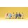 PREISER 14145 Sitzende Arbeiter Massstab: H0
