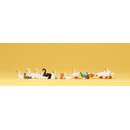 PREISER 14167 Enten, Gaense und Schwaene Massstab: H0