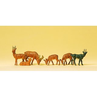 PREISER 14178 Rehe und Gemse Massstab: H0