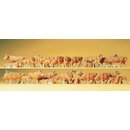 PREISER 14409 Kuehe, brauns. 30 Stueck Massstab: H0