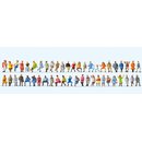 PREISER 14418 Sitzende Reisende (48 Figuren) Massstab: H0
