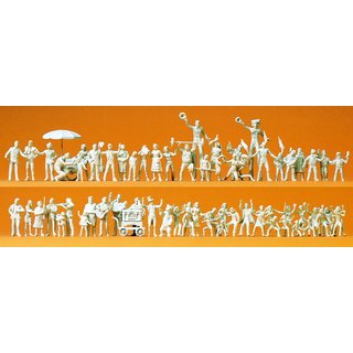 PREISER 16342 Volksfestbesucher. Schausteller Massstab: H0