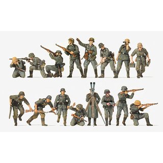 PREISER 16504 Panzergrenadiere. Deutsches Reich 1942 Massstab: H0
