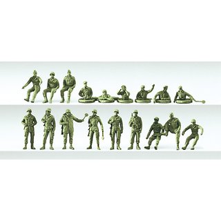 PREISER 16510 Bundeswehr. BRD. Posten, Kraftfahrer, Massstab: H0