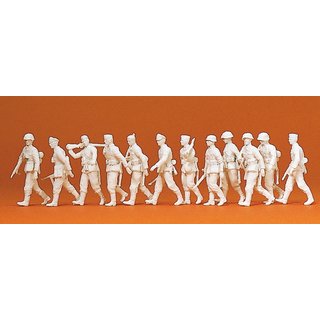 PREISER 16519 Vorgehende Infanterie. Deutsches Reich Massstab: H0