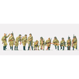 PREISER 16545 Infanteristen aufgesessen. UdSSR 1942 Massstab: H0
